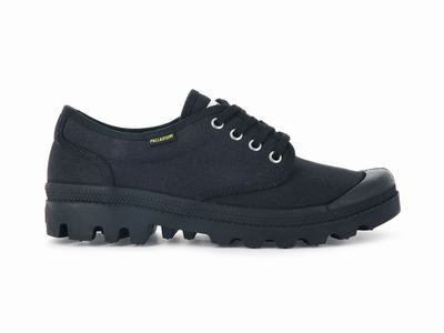 Zapatos Bajos Palladium PALLABROUSSE OXFORD Mujer Negras | Costa Rica-25093